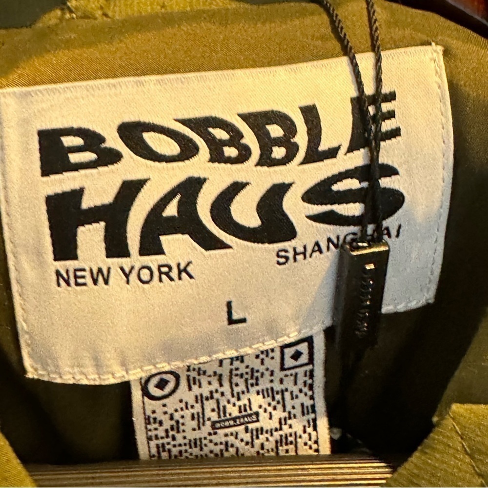 NWT Bobblehaus Nylon Quilted Down Coaches Jacket - Picture 6 of 6